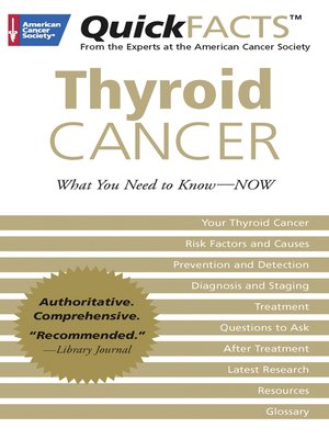 cover image of QuickFACTS Thyroid Cancer